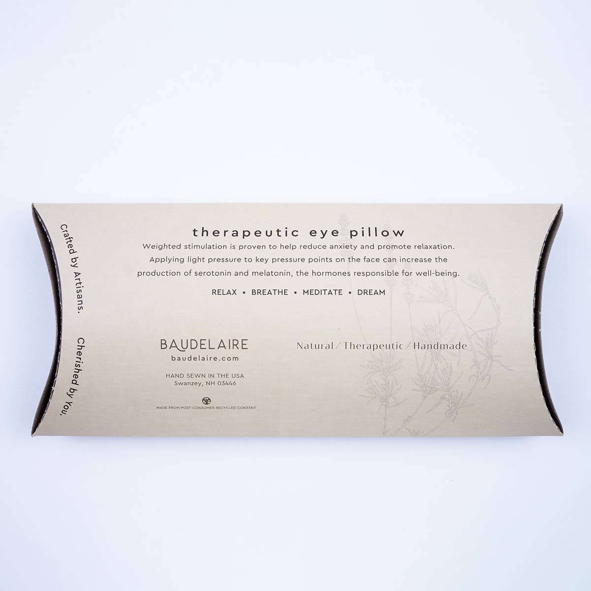 Baudelaire - Indigo Eye Pillow - Little Boho Valley