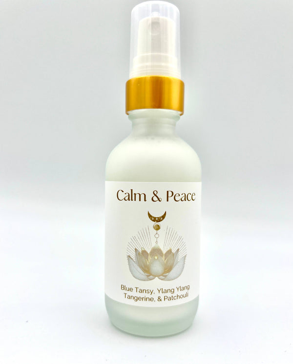 The Sacred Wild Candle Co - NEW! Calm & Peace Aromatherapy Body & Room Myst