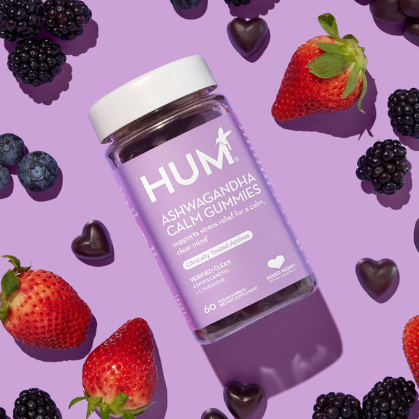 Hum Nutrition - ASHWAGANDHA CALM GUMMIES FOR STRESS & RELAXATION - Little Boho Valley