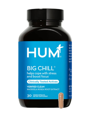 Hum Nutrition - BIG CHILL CAPSULES FOR REDUCING STRESS SYMPTOMS - Little Boho Valley