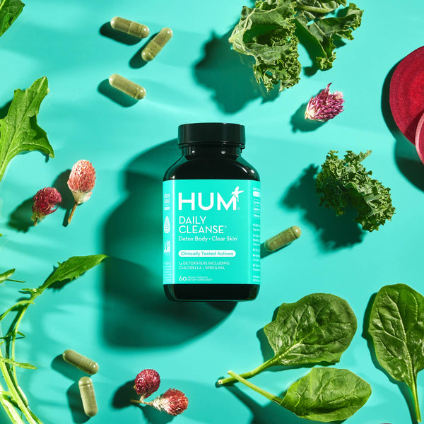 Hum Nutrition - DAILY CLEANSE CAPSULES FOR SKIN & BODY DETOX - Little Boho Valley