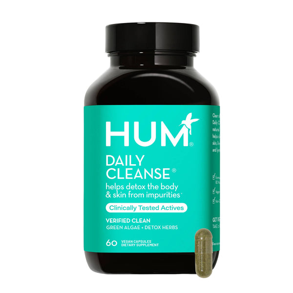 Hum Nutrition - DAILY CLEANSE CAPSULES FOR SKIN & BODY DETOX - Little Boho Valley