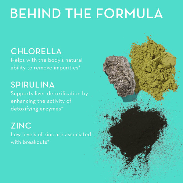 Hum Nutrition - DAILY CLEANSE CAPSULES FOR SKIN & BODY DETOX - Little Boho Valley