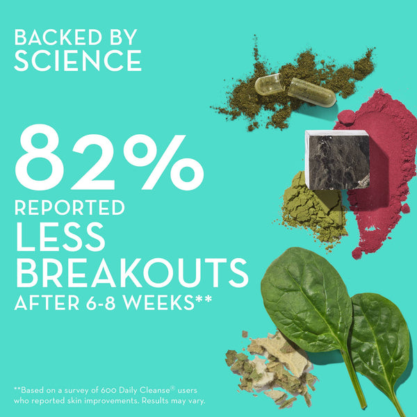 Hum Nutrition - DAILY CLEANSE CAPSULES FOR SKIN & BODY DETOX - Little Boho Valley