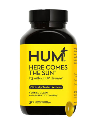 Hum Nutrition - HERE COMES THE SUN VEGAN VITAMIN D3 FOR BOOSTING MOOD - Little Boho Valley