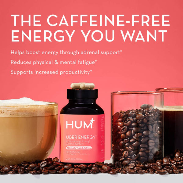 Hum Nutrition - UBER ENERGY CAPSULES FOR COGNITIVE SUPPORT - Little Boho Valley