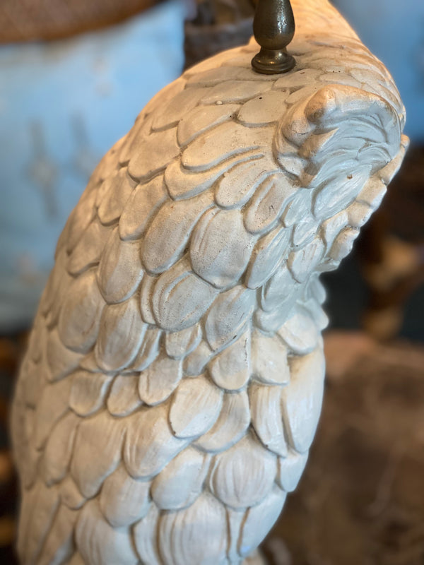 Vintage Owl Lamp  - Large