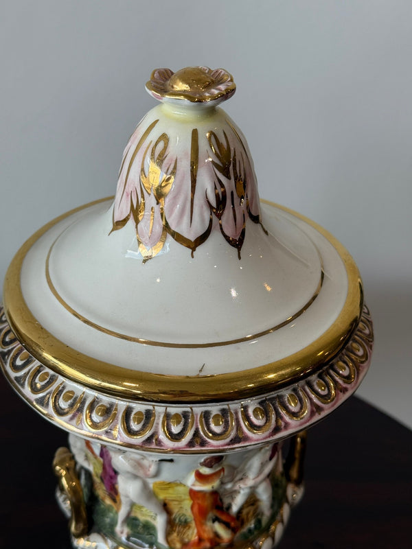 Keramos R. Capodimonte - Vintage Italian Decorative Urns - Little Boho Valley