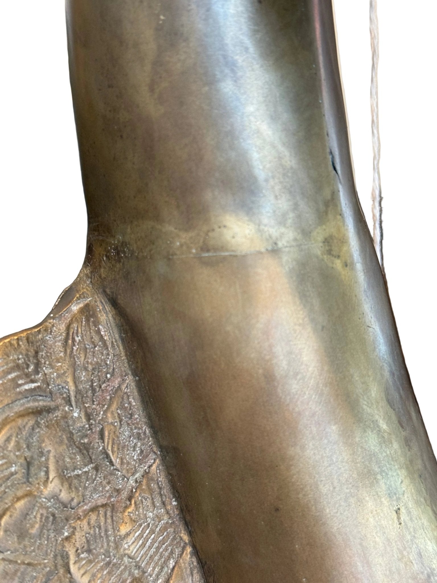 Large Vintage Brass Swan Planter - Little Boho Valley
