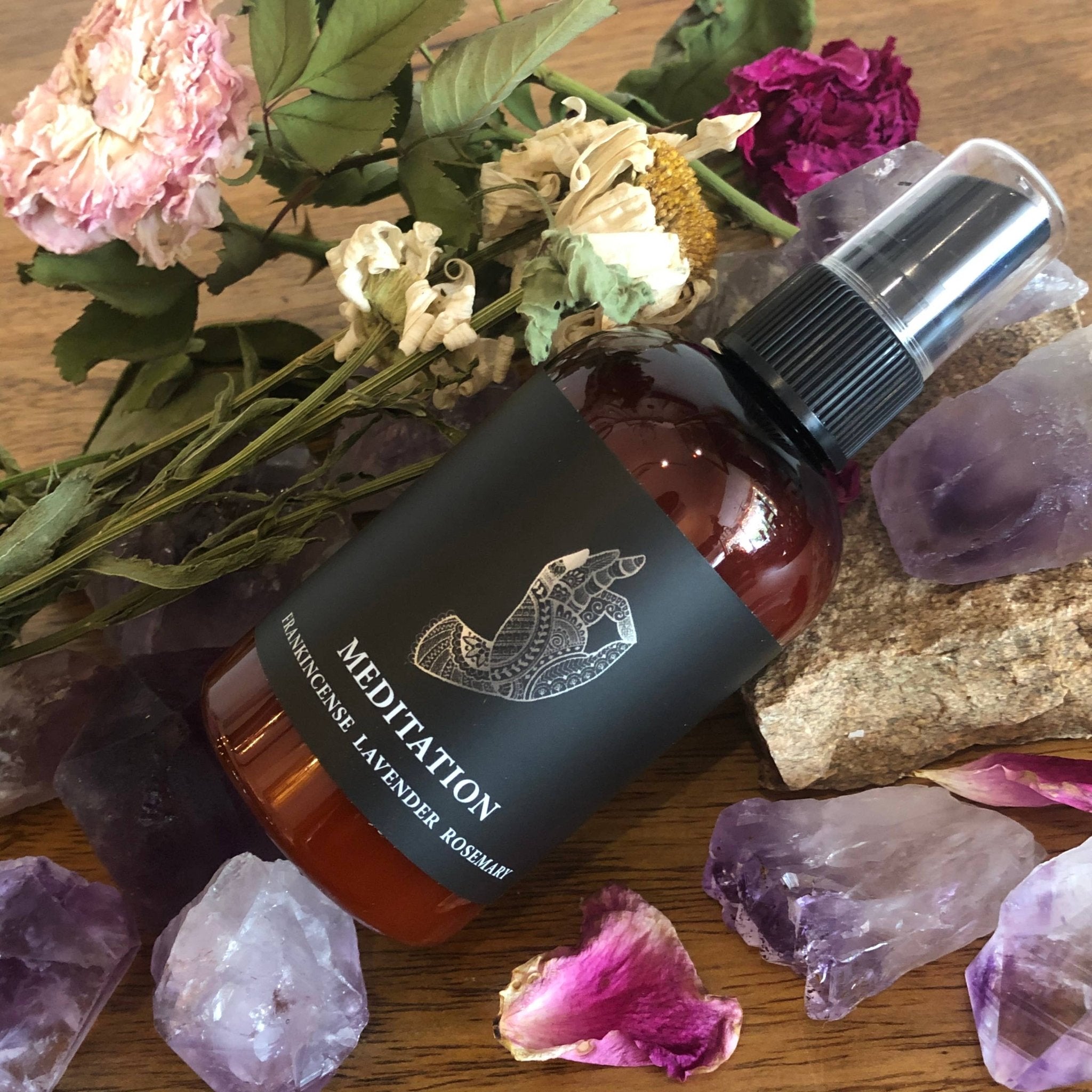 Magic Fairy Candles - 4oz Meditation Body and Room Mist - Little Boho Valley