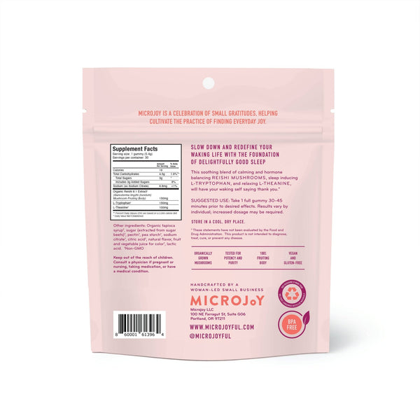 Microjoy - Hibernate Mushroom Gummies / 30 Piece - Little Boho Valley