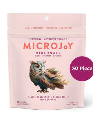 Microjoy - Hibernate Mushroom Gummies / 30 Piece - Little Boho Valley