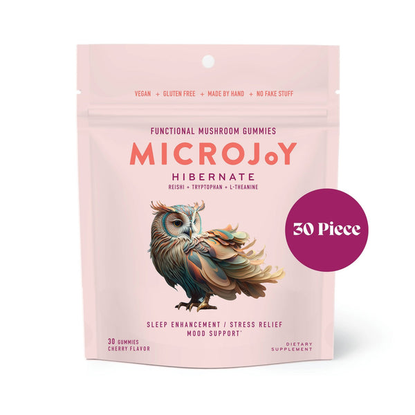 Microjoy - Hibernate Mushroom Gummies / 30 Piece - Little Boho Valley