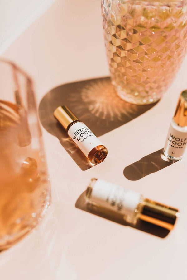 Olivine Atelier - 13 Moons Perfume Mini Rollers: Onyx Moon - Little Boho Valley
