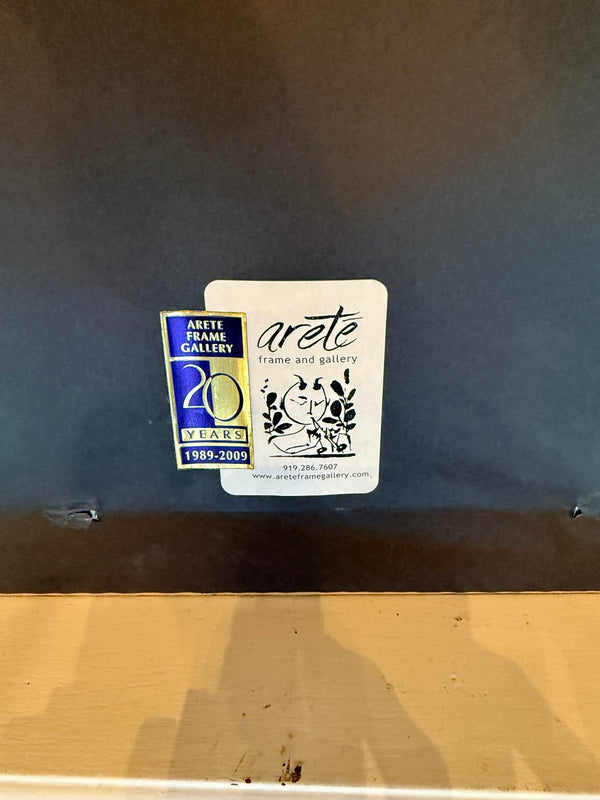 Portrait of a Woman in a Large Hat Oil Painting - Little Boho Valley