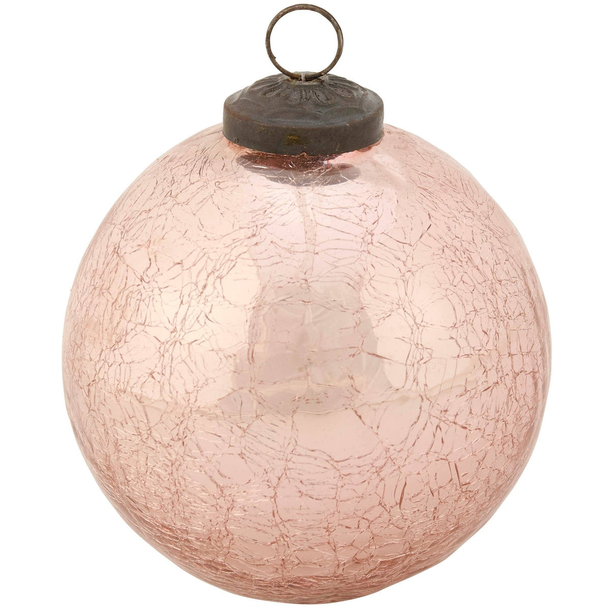 Primitives by Kathy - Pink Ball Glass Ornament Lg - Little Boho Valley