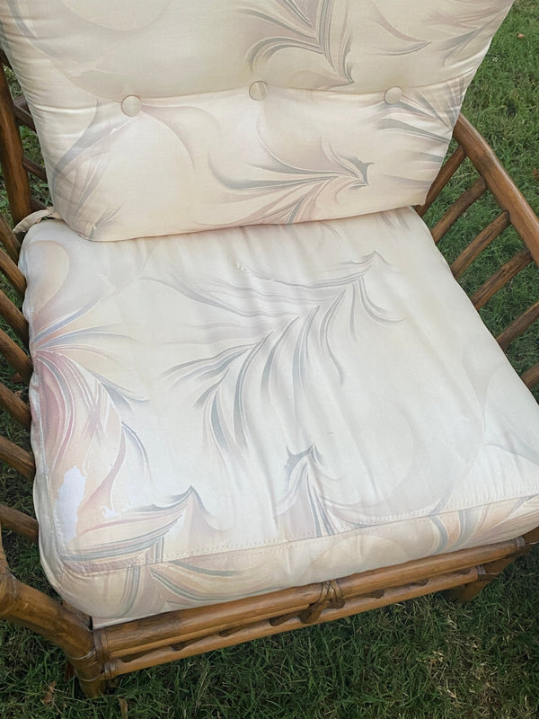 Set of 2 Large Vintage Rattan Chairs - Little Boho Valley