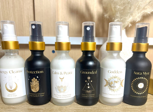 The Sacred Wild Candle Co - NEW! Calm & Peace Aromatherapy Body & Room Myst - Little Boho Valley