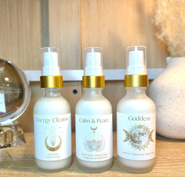 The Sacred Wild Candle Co - NEW! Calm & Peace Aromatherapy Body & Room Myst - Little Boho Valley