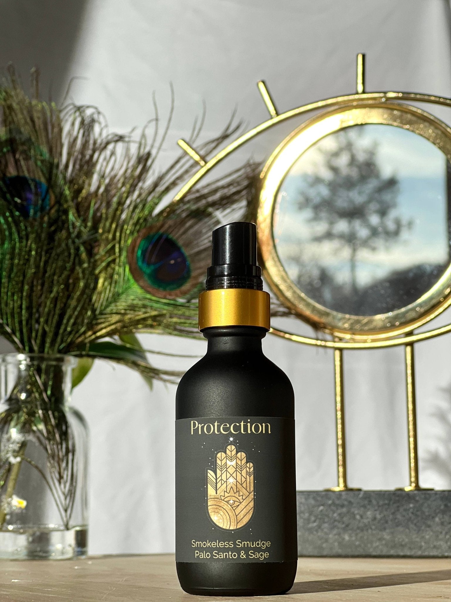 The Sacred Wild Candle Co - Protection Aromatherapy Body & Room Myst - Little Boho Valley