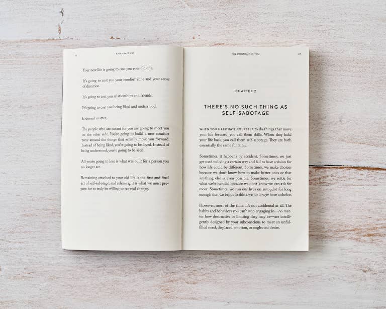 Thought Catalog - The Mountain Is You - book - Little Boho Valley
