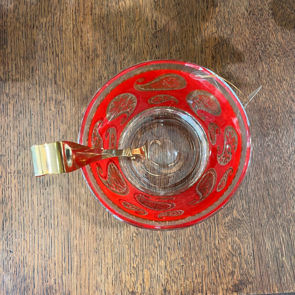 Vintage 1960’s Culver Paisley Ice Bucket - Little Boho Valley