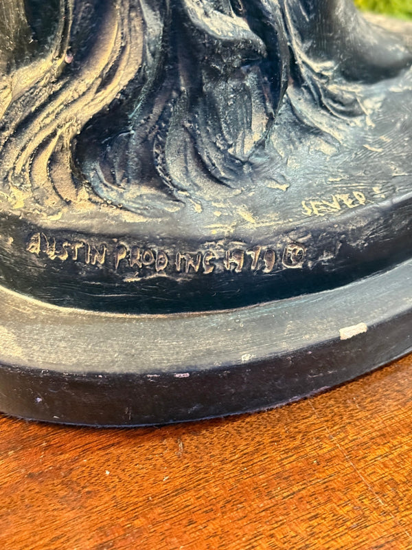 Vintage Art Deco Sculpture - Austin Productions - Little Boho Valley