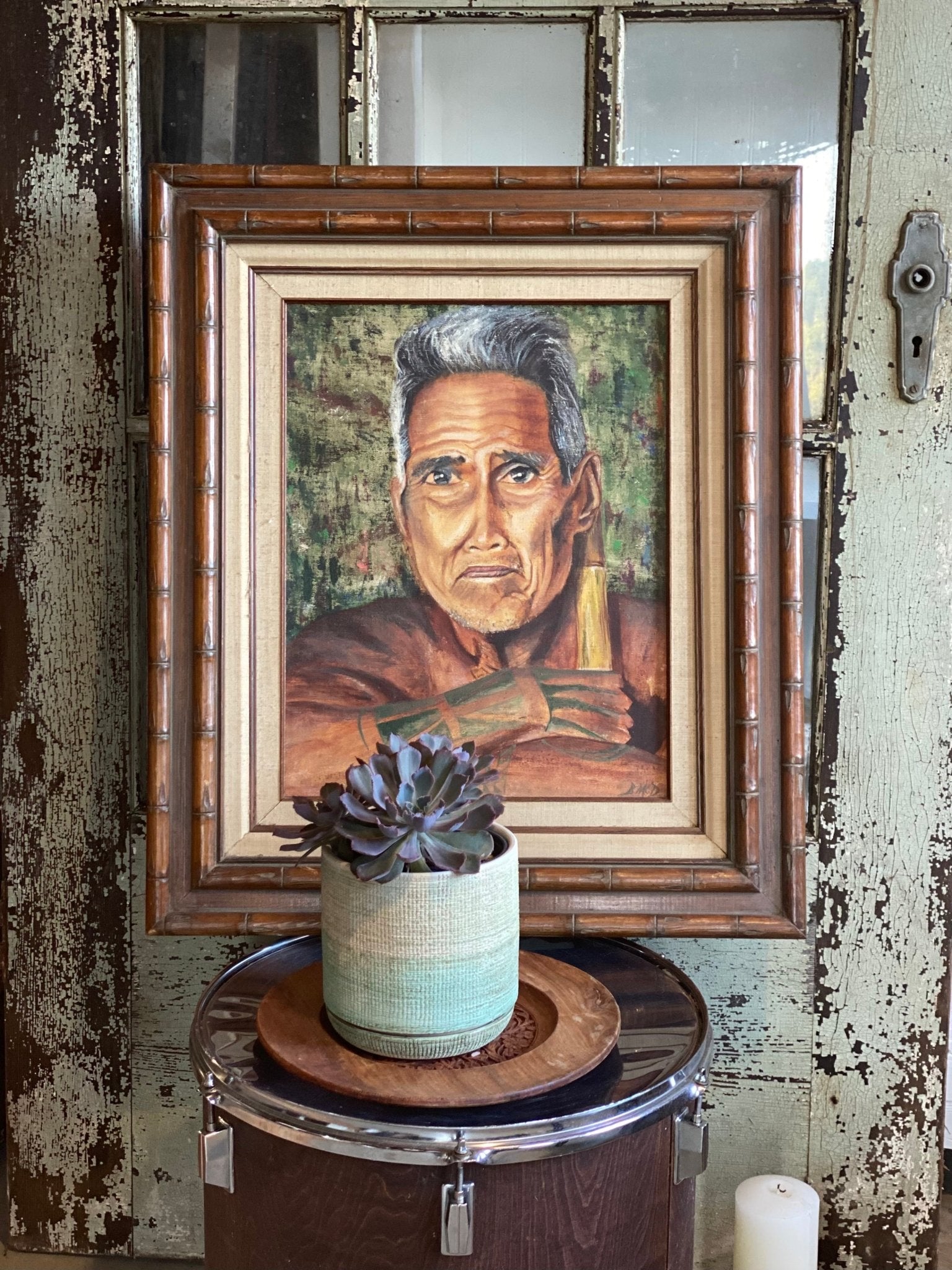 Vintage art - old man of the sea ￼ - Little Boho Valley