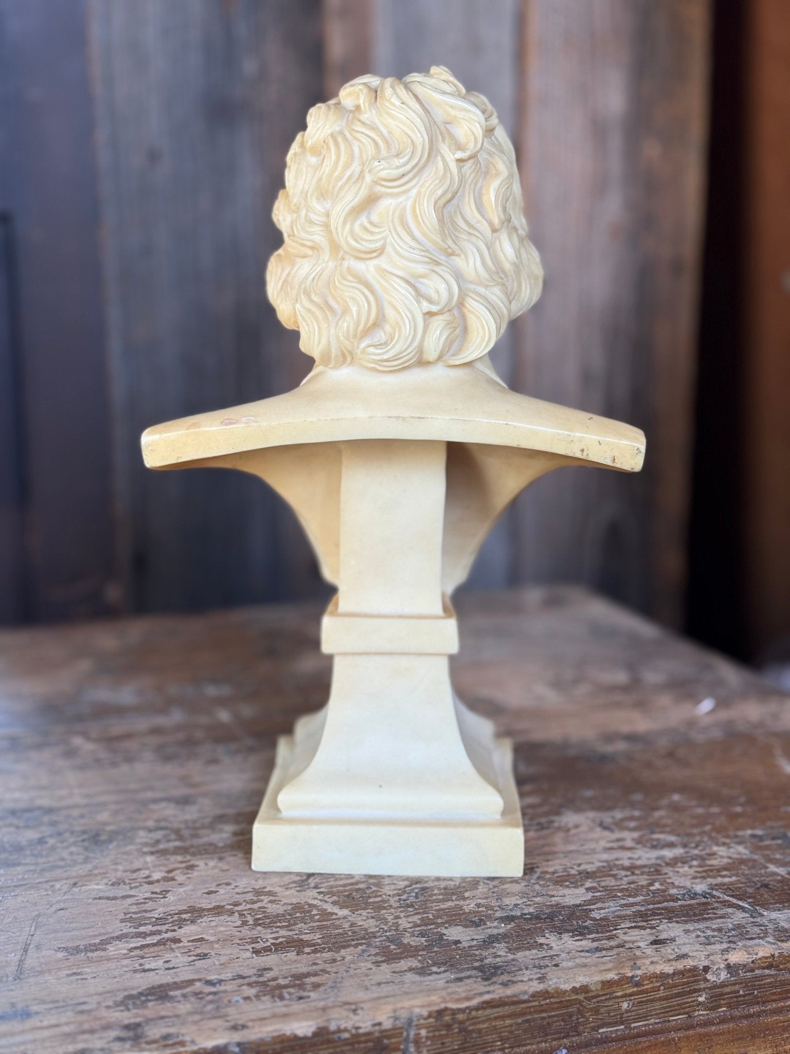 Vintage Beethoven Bust Sculpture - Little Boho Valley