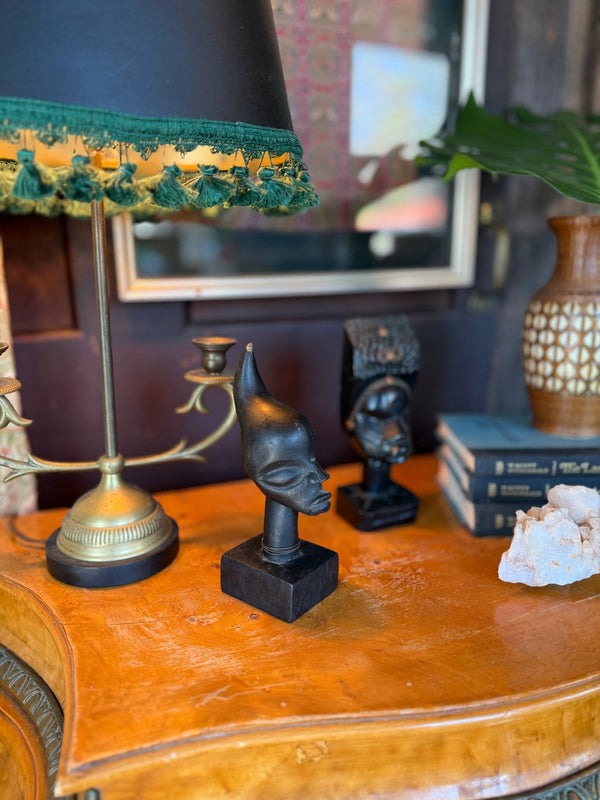 Vintage Burl Wood Petite Commode - Little Boho Valley