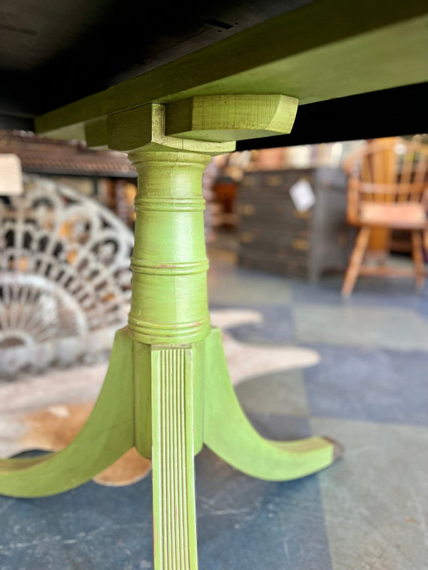 Vintage Green Dining Table - Little Boho Valley
