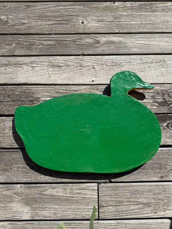 Vintage Hand - Painted Duck Tray - Little Boho Valley