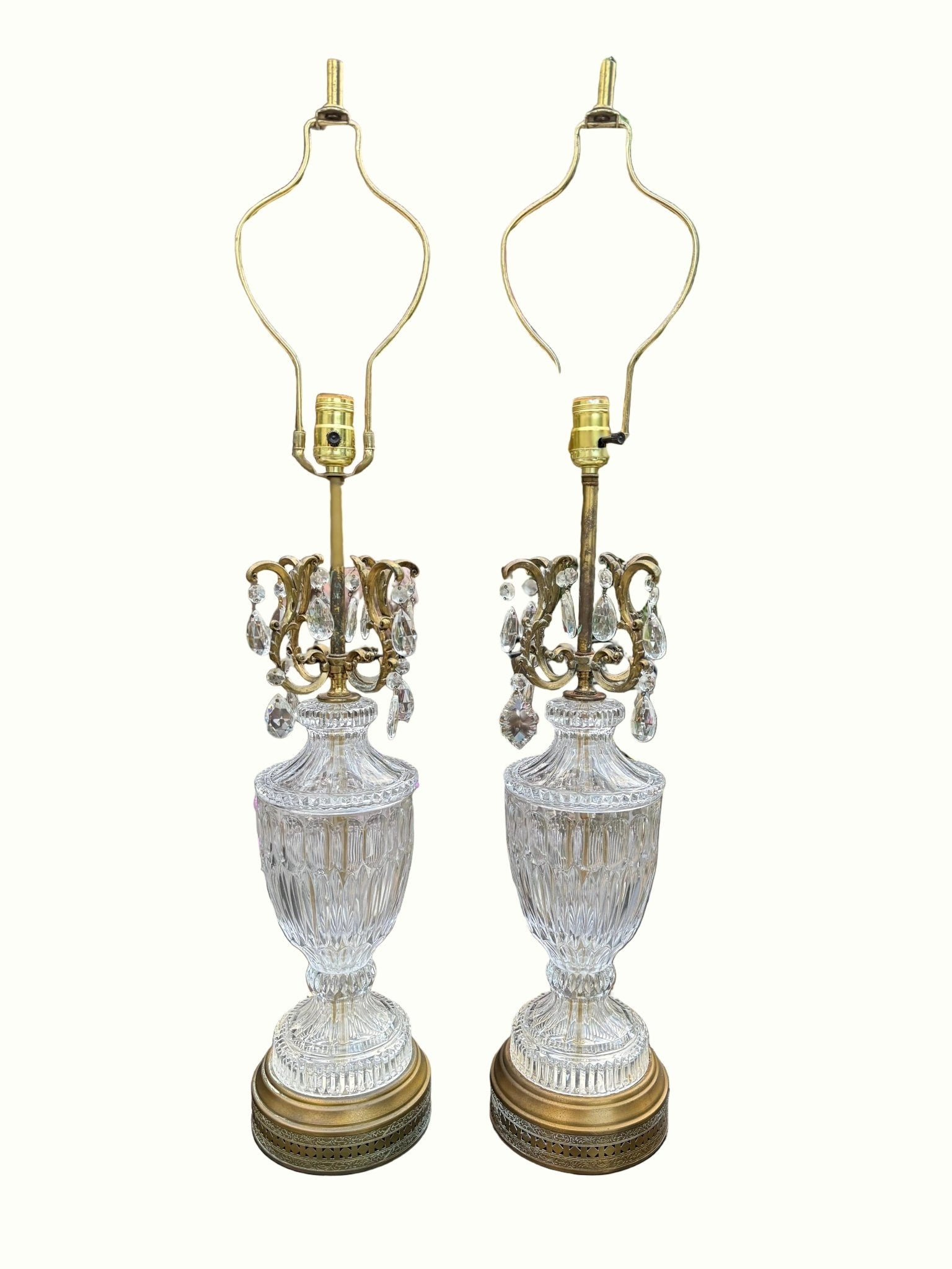 Vintage Hollywood Regency Mid-Century Lamps - A Pair - Little Boho Valley