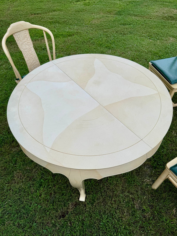 Vintage Mid - Century Henredon Table and Chairs - Little Boho Valley