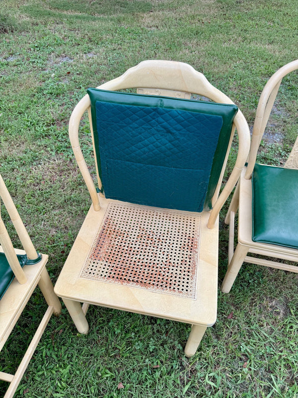 Vintage Mid - Century Henredon Table and Chairs - Little Boho Valley