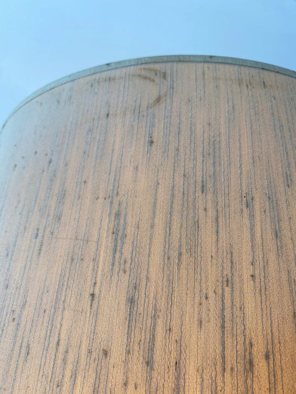 Vintage Mid Century Large Amber Carnival Lamp - Little Boho Valley