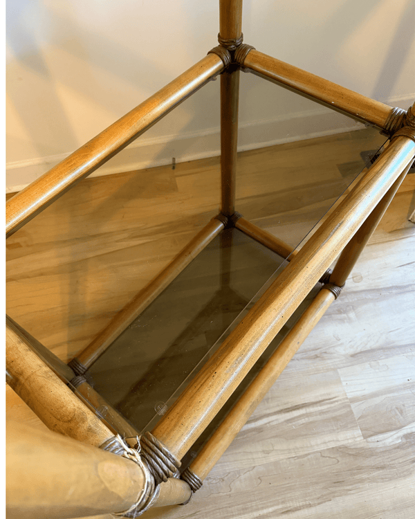 Vintage Rattan Etagere - Little Boho Valley