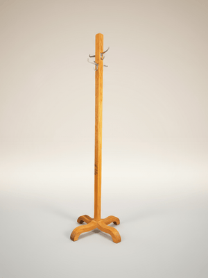 Vintage Solid Wood Coat Rack - Little Boho Valley