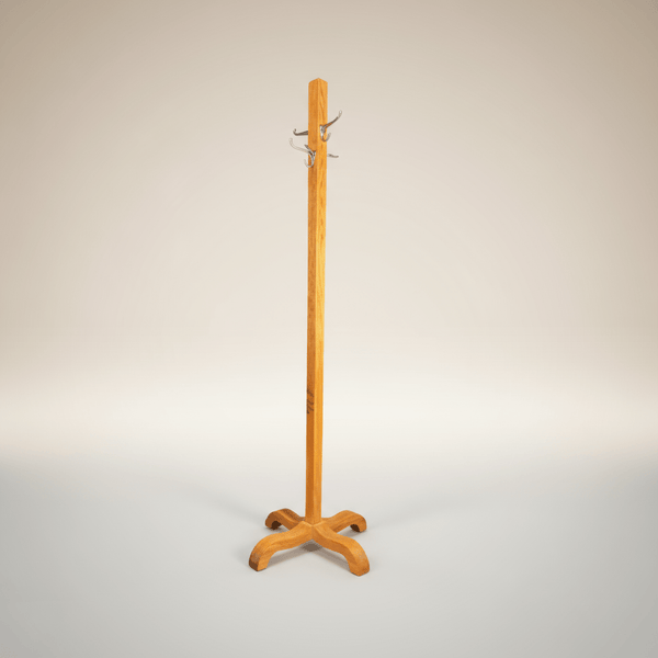 Vintage Solid Wood Coat Rack - Little Boho Valley