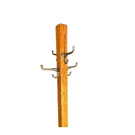 Vintage Solid Wood Coat Rack - Little Boho Valley