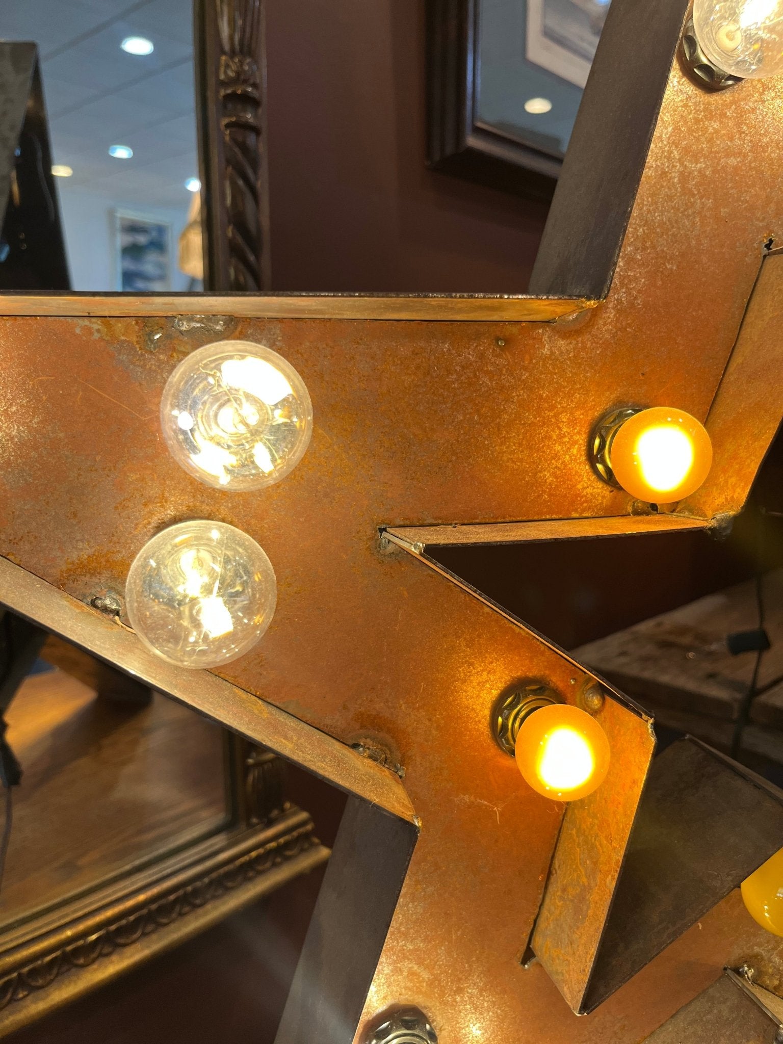 Vintage Star Marquee Light - Little Boho Valley