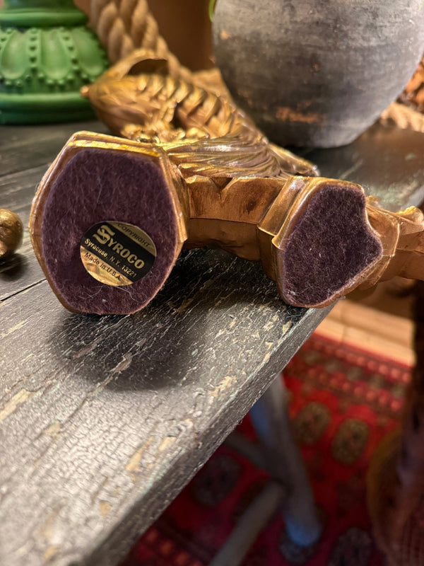 Vintage Syroco Peacock Pheasants - Little Boho Valley