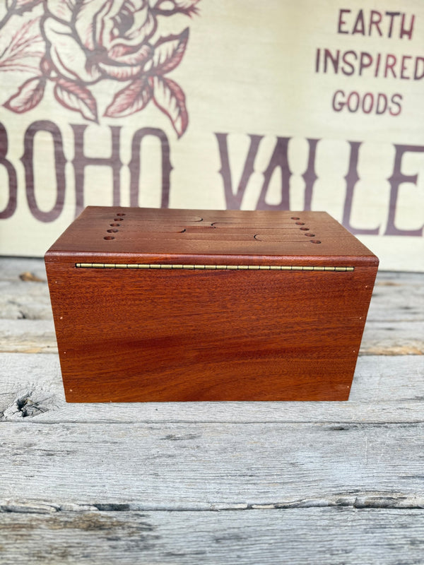 Vintage Wooden Tongue Drum - Little Boho Valley