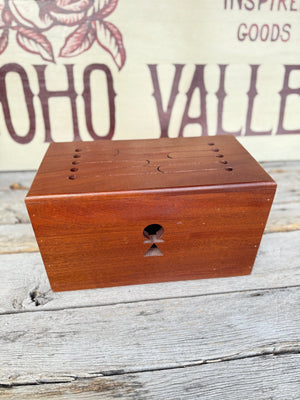 Vintage Wooden Tongue Drum - Little Boho Valley