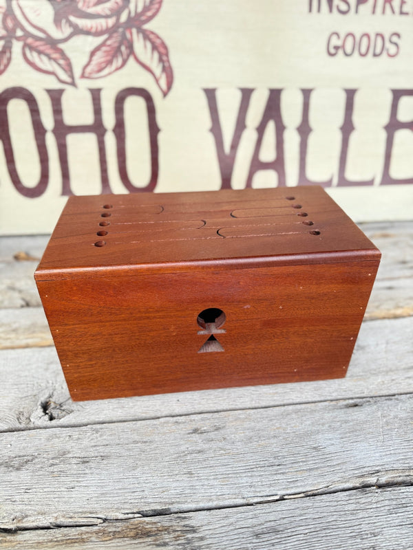 Vintage Wooden Tongue Drum - Little Boho Valley