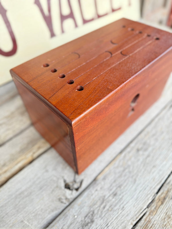 Vintage Wooden Tongue Drum - Little Boho Valley