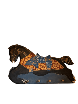 Wooden Horse Coat Rack - Little Boho Valley