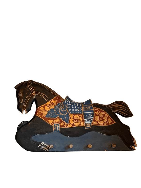 Wooden Horse Coat Rack - Little Boho Valley