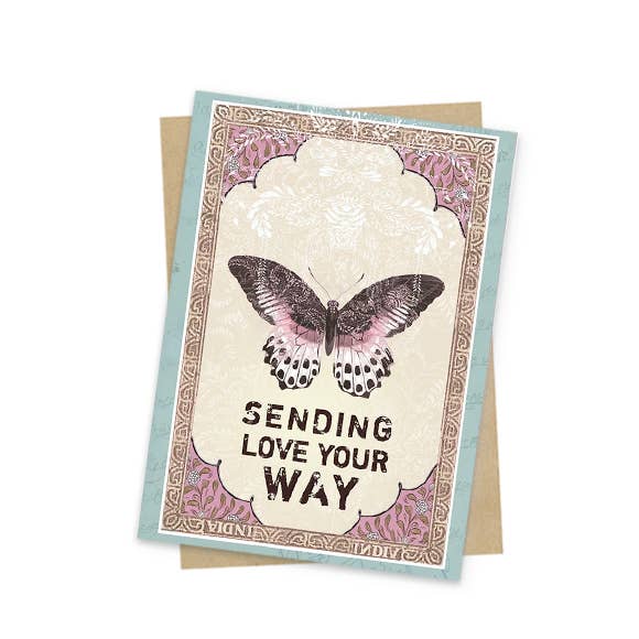 PAPAYA - Mini Card - Butterfly Love