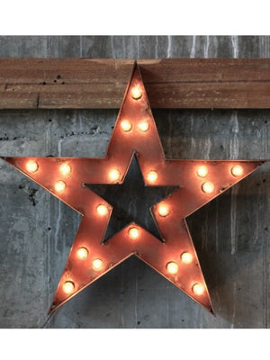 STAR MARQUEE SIGN - EVENT RENTAL Gypsy Jule